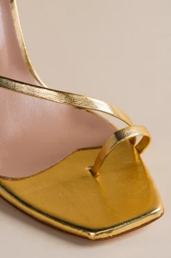Bike Shoe In Gold