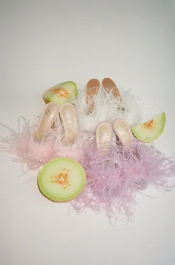 Dusty Lavender Palms Pump