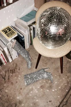 Elevator Boot In Disco Dust Glitter