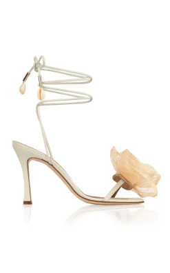 Fleur Sandal In Raffia