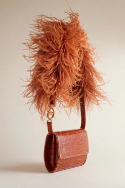 Lijadu Bird Bag In Cognac Croc