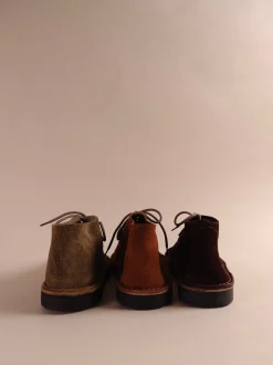Olive Suede Erongo Vellies