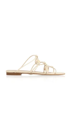 Shoreline Flat Sandal In Ivory