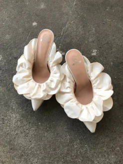 Stell Mule In Ivory