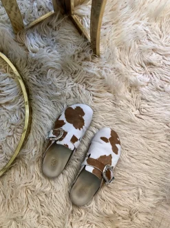 Women's Greg Shoe In Brown Cow